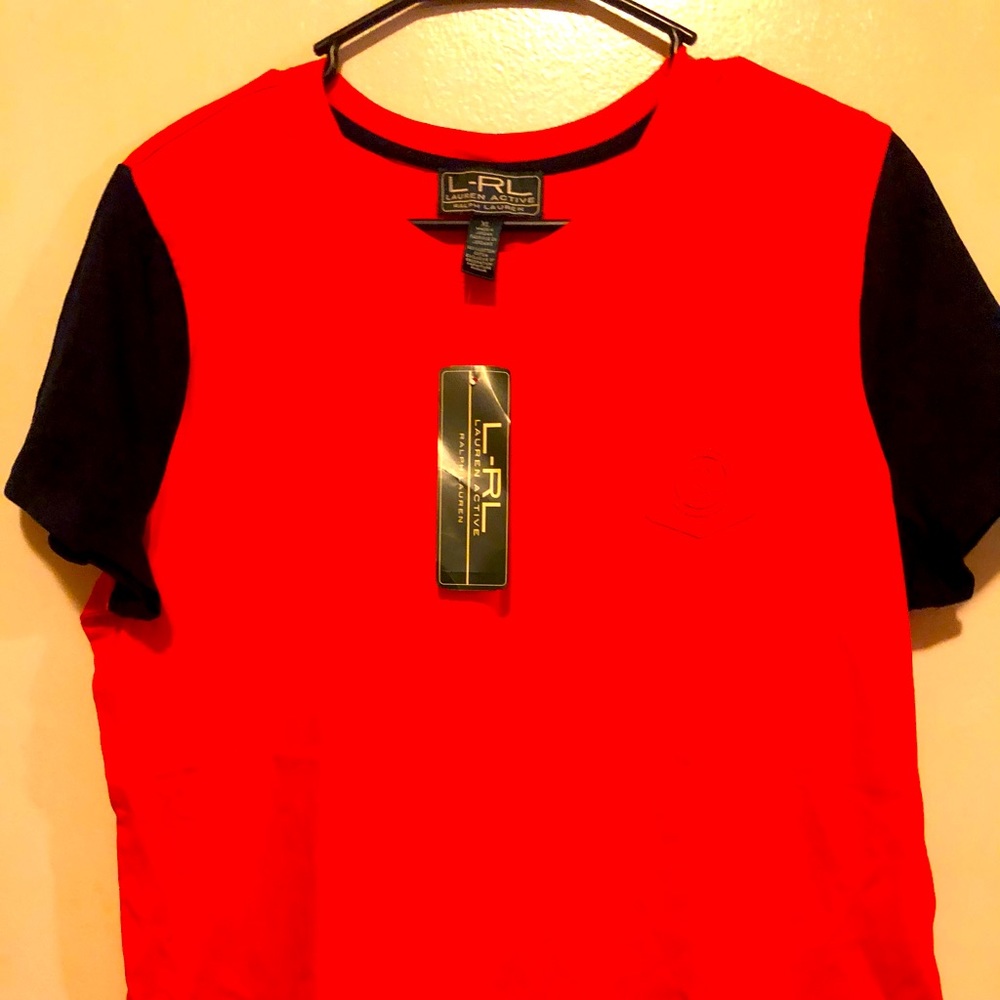 Ralph Lauren pull over tee.